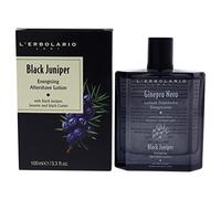 LErbolario Black Juniper Energising Aftershave Lotion For Unisex 3.3 oz After Shave Lotion