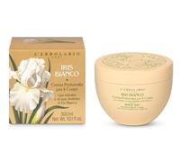 L'Erbolario Body Cream White Iris - with Extract of White Iris and Shea Butter - Nourishing Cream without Parabens and Petrolates - Enveloping Fragrance - Made in Italy - 1 Pack of 300 ml