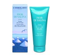 L'Erbolario Fior Di Salina Body Cream With Sea Salt Scent Of Water Citrus 200ml