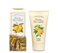 L'Erbolario Hand Cream with Lemon 75ml Nourishing Fast