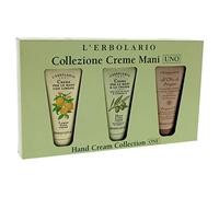 L'Erbolario Hand Cream Gift Box for Women, Set of Hand Cream, Anti-Ageing and Moisturizing, Gift Box, Travel Pack Size: 3 x 30 ml
