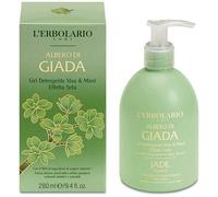 LErbolario Jade Plant Cleansing Gel Face and Hands Silk Effect for Unisex 9.4 oz Cleanser