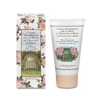 L'Erbolario Nourishing Hand Cream with ROSE Scent 75ml