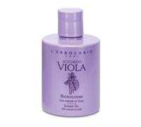 LErbolario Shower Gel, Accordo Viola, 300 ml - With Extracts of Violet - Floral Powdery Scent - Moisturizing and Nourishing Body Wash - Cruelty-Free