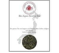 Lerbs & Hagedorn, Organic Japan Sencha Fine Light Herb 1 kg (Approx. 81 Litres), Green Tea, Light Cup, Long Flat Leaf