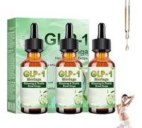 Lercea GLP-1 Moringa Health Boost Drops, Professional Lercea Drop, Organic GLP-1 Energy Drops (3)