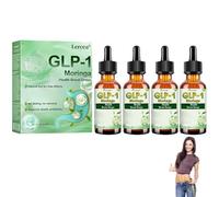 Lercea GLP-1 Moringa Health Boost Drops, Professional Lercea Drop, Organic GLP-1 Energy Drops (4)
