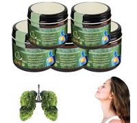 Lercea Mullein Clear Lung Repair Cream,Clear Lung Cream for Improve Lung Health,Clear Lungs Extra Strength, Professional Lung Cleansing Cream for Promote Lung Circulation (5)