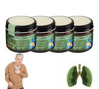 Lercea Mullein Clear Lung Repair Cream, Professional Lung and Respiratory Cleansing Cream,Lercea Mullein Lung Cream for Lungs and Mucus Relief Support, Improve Lung Circulation (4)
