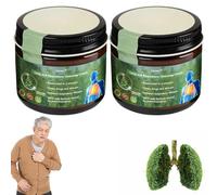 Lercea Mullein Clear Lung Repair Cream, Professional Lung and Respiratory Cleansing Cream,Lercea Mullein Lung Cream for Lungs and Mucus Relief Support, Improve Lung Circulation (2)