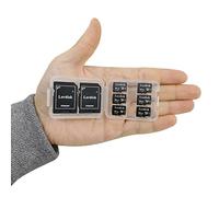 Lerdisk Factory Wholesale Micro SD Card 64GB U3 Pack of 6 in Bulk MicroSDXC UHS-I C10 with SD Adapter Produced by Authorized Licencee(64GBX6)