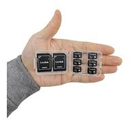 Lerdisk Factory Wholesale Micro SD Card 8GB U1 Pack of 6 in Bulk Micro SDHC UHS-I C10 with SD Adapter Produced by Authorized Licencee(8GBX6)