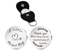 Lerdrtuin Teachers Gifts, Gifts For Teacher Keyring Pocket Hug Thank You Teacher Gifts Teachers Presents For Teacher Birthday Gifts Teacher Gifts Best Teacher Gifts Thank You Keyring Christmas