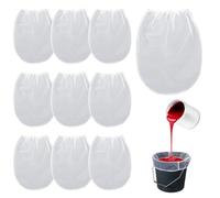 Lergas Brew Filter Bags Polyester Brew Bag Bubble Bags Iceolator Fruit Bag Pack of 2 66 x 55 cm 70 Mesh for Fruit Apple Grape Wine Beer Homebrew, c, /