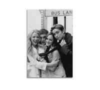 LERIAENHD Gossip Girl Poster Wall Art Canvas Cover Vintage Poster Decorative Painting for Living Room Bed Room Elegant Aesthetic Poster 08x12inch(20x30cm) Unframe-style