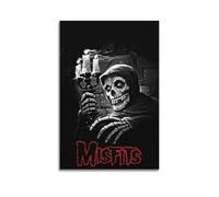 LERIAENHD Misfits Poster Wall Art Canvas Cover Vintage Poster Decorative Painting for Living Room Bed Room Elegant Aesthetic Poster 12x18inch(30x45cm) Unframe-style
