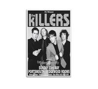 LERIAENHD The Killers Poster Wall Art Canvas Cover Vintage Poster Decorative Painting for Living Room Bed Room Elegant Aesthetic Poster 08x12inch(20x30cm) Unframe-style