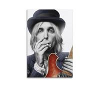 LERIAENHD Tom Petty Poster Wall Art Canvas Cover Vintage Poster Decorative Painting for Living Room Bed Room Elegant Aesthetic Poster 08x12inch(20x30cm) Unframe-style