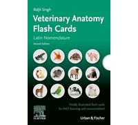 Lernkarten Veterinäranatomie / Veterinary Anatomy Flash Cards: nach Nomina Anatomica Veterinaria / Latin Nomenclature (Veterinärmedizin - Lehrbuch - Urban & Fischer-Verlag)