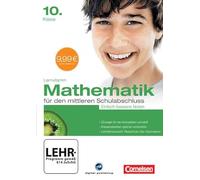 Lernvitamin - Mathematik Abschlusstrainer 10.Klasse (für den mittleren Schulabschluss)