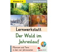 Lernwerkstatt Der Wald im Jahreslauf: Pflanzen und Tiere in den vier Jahreszeiten