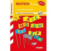 Lernzielkontrollen Grundschule Deutsch 1. Klasse, Jokisch 9783866689244 New.