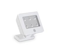 Lero Outdoor, LEDs/2.88W LED Outdoor Wall Light with Motion Sensor, White