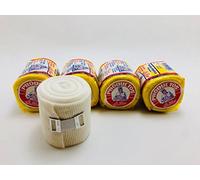 Leroy 4 Pack Mexican Hand Wraps - Premium Quality MMA, Boxing, Kickboxing, or Muay Thai Hand Wraps - Ideal Handwraps For Knuckle Protection - Washable and Re-Usable
