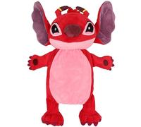 Leroy and Stitch Red hot Water Bottle with Soft Cover, Plush, Natural Rubber 750 ml