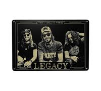 LeroyLCarter The Cadillacs Rock Three Band Metal Signs Wall Art Decor Tin Sign for Outdoor & Indoor Wall Decor Home Bar Garage 8x12 inch