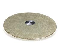 Lerpan Lazy Susan Turntable,Tempered Glass Panel with Swivel Bearings,Rotating Serving Tray/Table Service Plate,for Family Parties Birthday Parties Banquet/As Shown / 80Cm