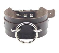 Lerpwig Choker Necklace, PU Leather, Gothic Cosplay, Accessory, Women’s Choker That Can Confidently Show Your Stage, Presence and Style