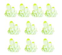 Lerpwige 10 Pcs Beautiful Colorful Fish Tank Resin Decorative Fish Tank Decoration for Garden Exhibitions