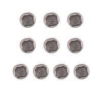 Lerpwige 10 Piece Multi-Purpose Sandals Decoration Buttons Assorted Pattern Alloy Rivets Screw Steps Buckles Shoes Accessories Shoe Buckle Set, No. 20 EU, One Size