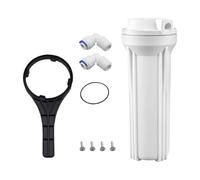 Lerpwige 10" Reverse Osmosis Filter Housing for Kitchen Water Purification Systems and Public Hydration Systems