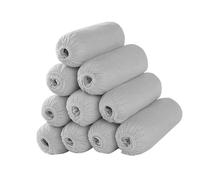 Lerpwige 100-Piece Shoe Covers, Overhoes, Slip Resistant Boot Covers, Dusty Shoe Protection for Various Shoe Boots, Trainers, gray, One Size