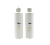 Lerpwige 2/5pcs Holy Water Bottle Religion Crossing Holy Water Bottles Portable Supplies For Religious Gift Outdoor For Travel Area Camping