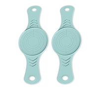 Lerpwige 2 Pcs Silicone Bread Dough Mat for Baking and Rolling Heatproof Substance with Handles for Easy Handling Sourdough Baking Mat