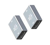 Lerpwige 2Pack HDTV2.1 Coupler Female To Female Connectors For 8K UHD And 4K Devices With Aluminum Alloy Shell