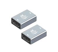 Lerpwige 2Pack HDTV2.1 Coupler Female To Female Connectors For 8K UHD And 4K Devices With Aluminum Alloy Shell
