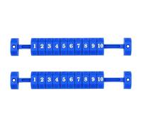 Lerpwige 2pcs 10 Numbers Scoring Score Counter Indicators Table Football Counter Rating Coaster for Standard Foosball Table
