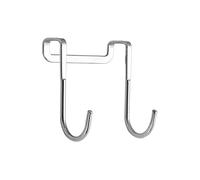 Lerpwige 304 Stainless Steel Bedside Cabinet Door Hook Double S-Shaped Hook Wall Hanging Kitchen Rack Door Back Hanger