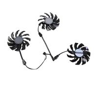 Lerpwige 3pcs 77 mm 4-Pin Graphics Card Fan for RTX3050 3060 3060TI Efficient Cooling and Improves the GPU Service PLD08010S12HH Model