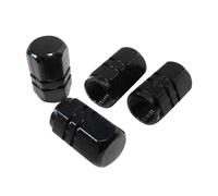 Lerpwige 4 Pcs Aluminum Wheel Valve Caps with Rubber Seals Airtight Tire Protection Strip Covers for Vehicle Tyres
