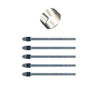 Lerpwige 5 / 10Pcs / Pack Felts Tip for Dtc133 Control and Comfort in Various Creative Applications Felts Nibs