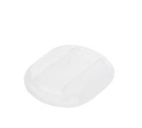 Lerpwige 50 Pcs Clear Silicone Earring Pads Portable Pain Relief Ear Pads for Clip On Earrings Jewelry Accessories King King Shape Remote Control Block, one size, as described