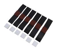 Lerpwige 6 Pieces Chair Leg Pad Cover Non-Slip Hook Gender Fixings for Office Chairs Shape Iron Tube Table Foot Protection