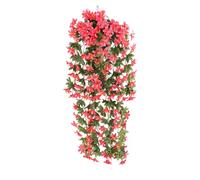 Lerpwige 90 cm Artificial Hanging Flowering Plant Hanging Vine Plant Bouquets for Outdoor and Indoor Wedding Decoration Weatherproof Art Work for Garden
