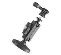Lerpwige Adjustable 360 Rotation Metal Clamp Mount Heavy Duty Suction Cup For Outdoor Action Cameras Travel Photography Quick Release Mount For Outdoor Photography
