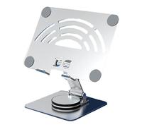 Lerpwige Adjustable Tablet Stand with 360 Degree Rotation Aluminium Desk Mounting Ergonomic Tablet Stand for Work and Game Portable